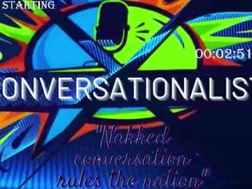 conversationalistx from Chaturbate is Freechat