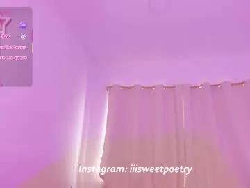 sweet_poetry from Chaturbate is Freechat