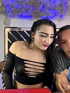 BriannaTS_and_David from StripChat is Freechat