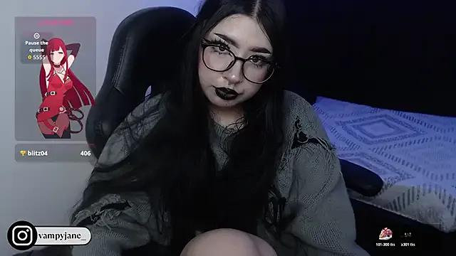 VamppyJane from StripChat is Freechat