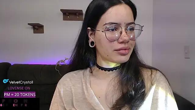 Velvetcrystall from StripChat is Freechat
