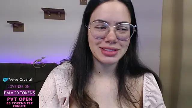 Velvetcrystall from StripChat is Freechat